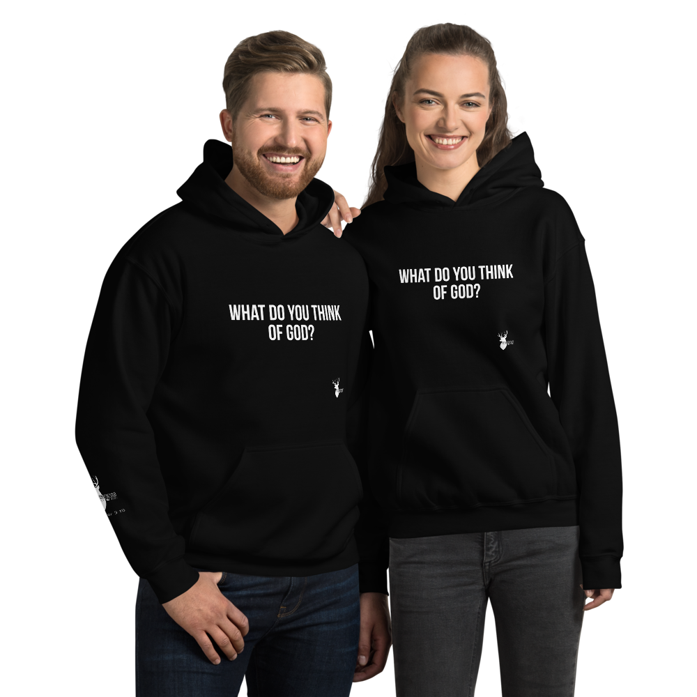 What Do You Think of God - 1 Peter 3:15  Hoodie