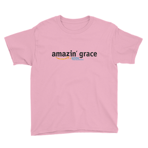 Amazin' Grace - Romans 3:24 - Youth Short Sleeve T-Shirt