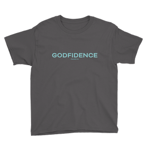 Godfidence - Psalms 91:2 - Youth Short Sleeve T-Shirt